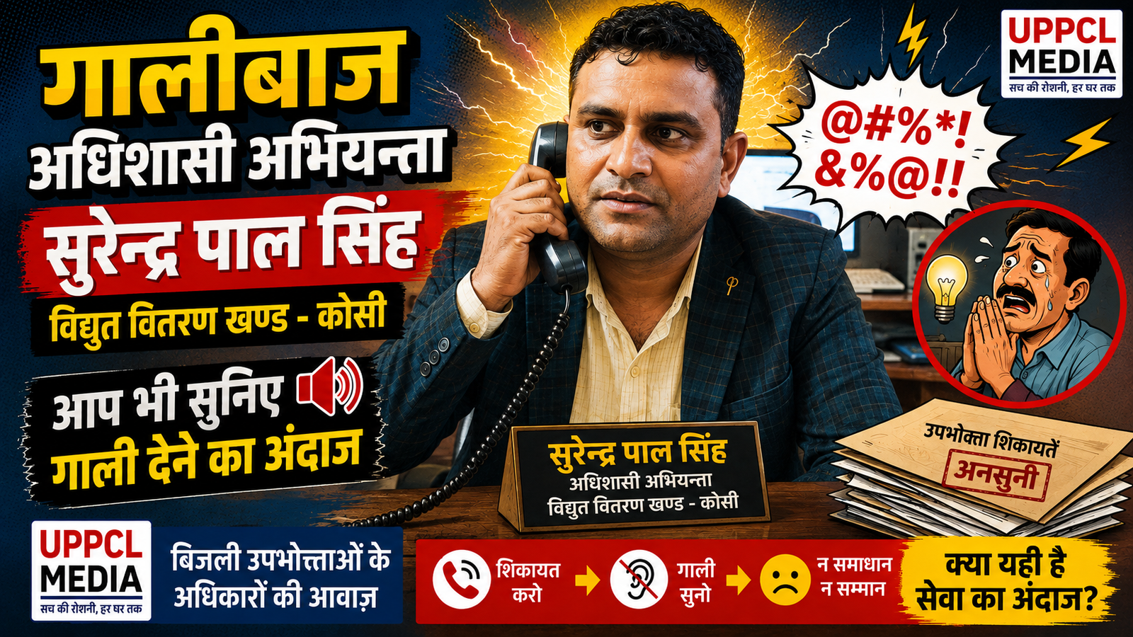 🚨 क्या जनता से ऐसे बात करेंगे गालीबाज अधिशासी अभियन्ता?