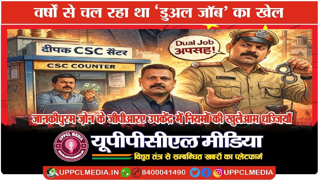 Protected: जानकीपुरम ज़ोन के जीपीआरए उपकेंद्र में नियमों की खुलेआम धज्जियाँ, वर्षों से चल रहा था ‘डुअल जॉब’ का खेल